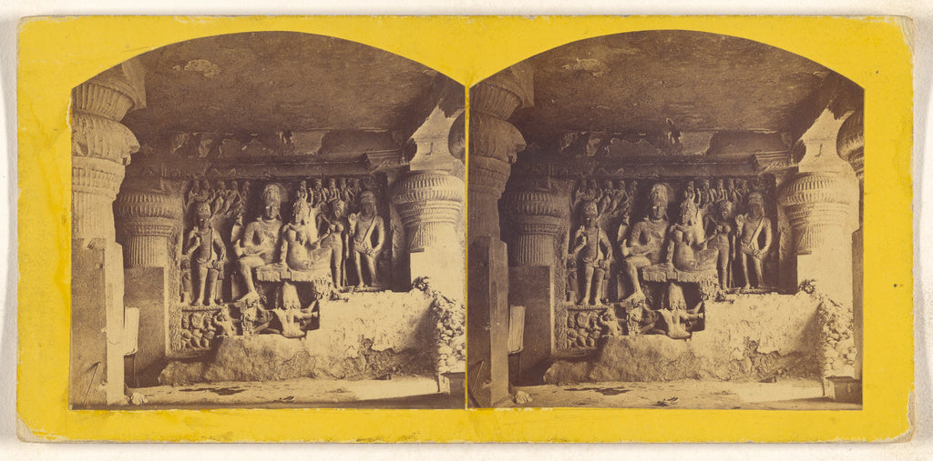 Unknown:[Domar Leyna, Mahadce & Parbati, Ellora], Poster Print Wall Art