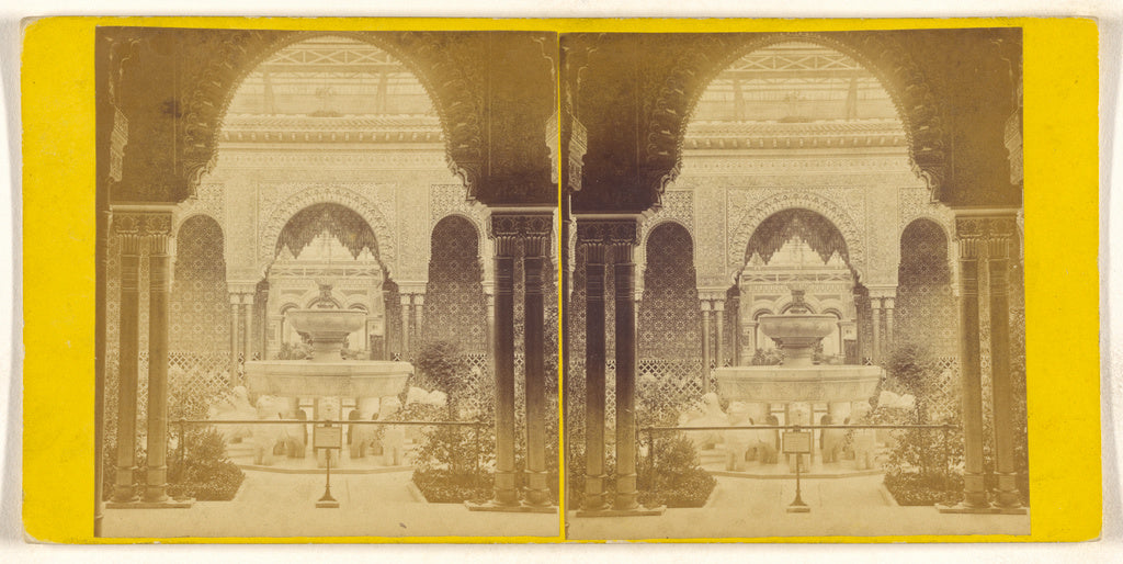 Unknown:[Interior of a mosque], Poster Print Wall Art