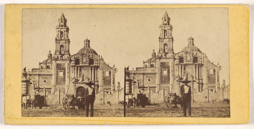 Unknown:Mexique (Amerique du Sud) Eglise St. Dominique, a Me, Poster Print Wall Art