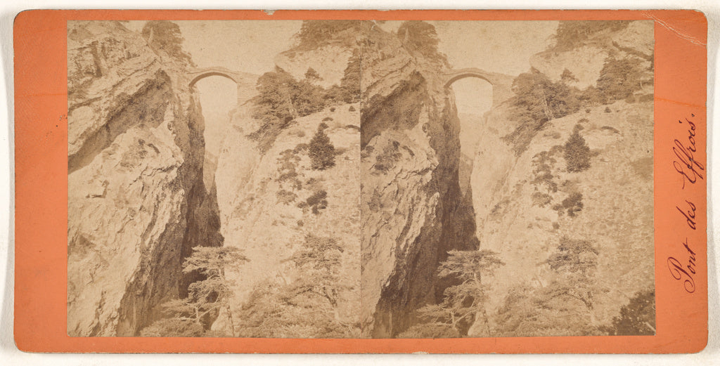 Unknown:[Pont des Effrois.], Poster Print Wall Art