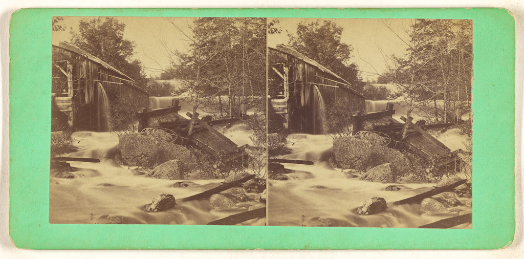 Unknown:[Falls at Wihuitbenton(?)], Poster Print Wall Art