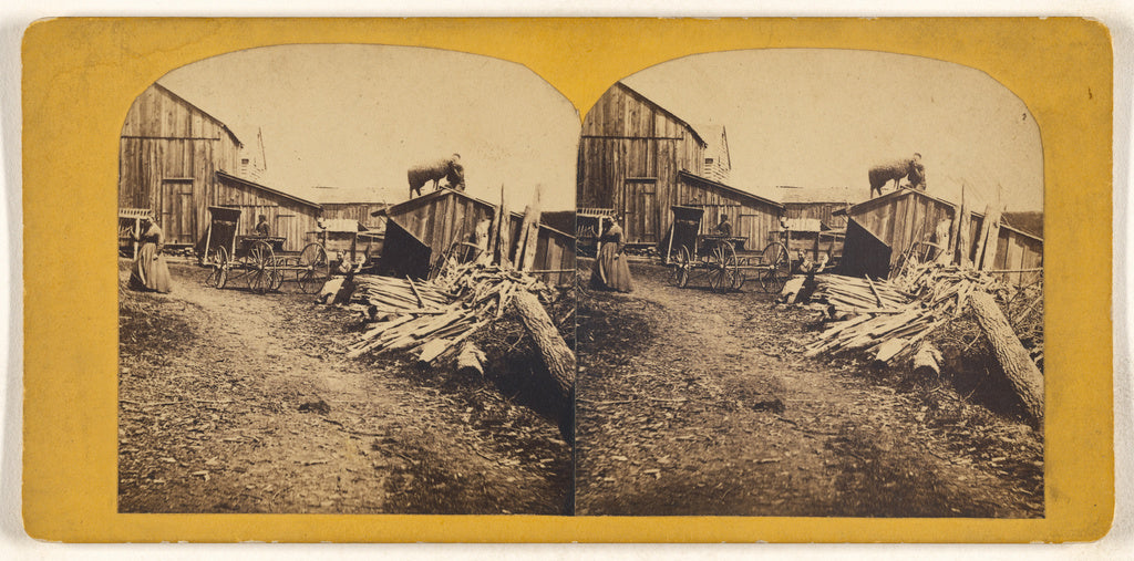 Unknown maker, American:[Hudson Valley], Poster Print Wall Art