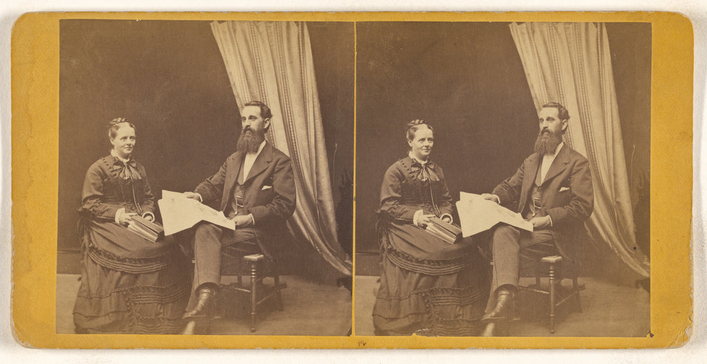 Unknown:[My Wife and I], Poster Print Wall Art