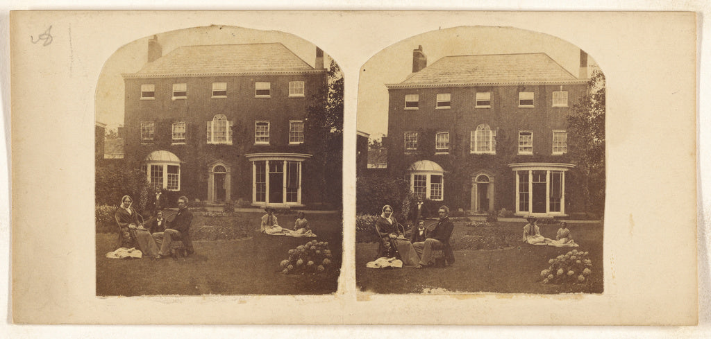 Unknown:[S.A. Maccis' (?) House], Poster Print Wall Art