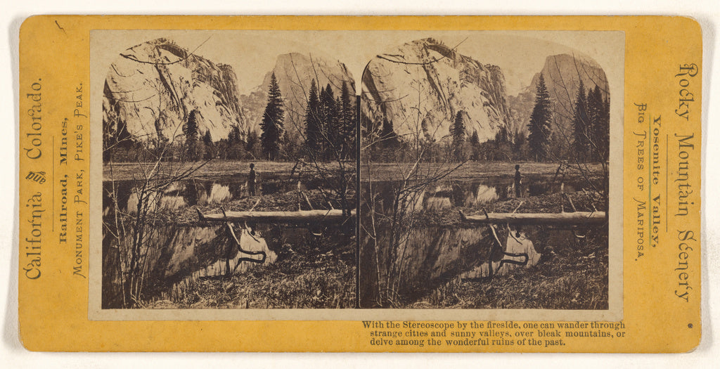 Unknown maker, American:Yosemite Valley, Big Trees of Maripo, Poster Print Wall Art