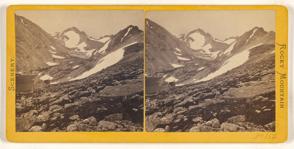 Unknown maker, American:[Head waters of the three Boulders, , Poster Print Wall Art