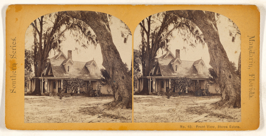 Unknown maker, American:Front View, Stowe Estate, Mandarin, , Poster Print Wall Art