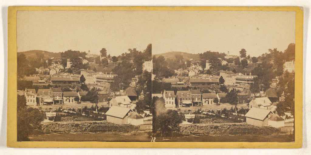 Unknown maker, American:[Ellicotts Mills, Md.], Poster Print Wall Art