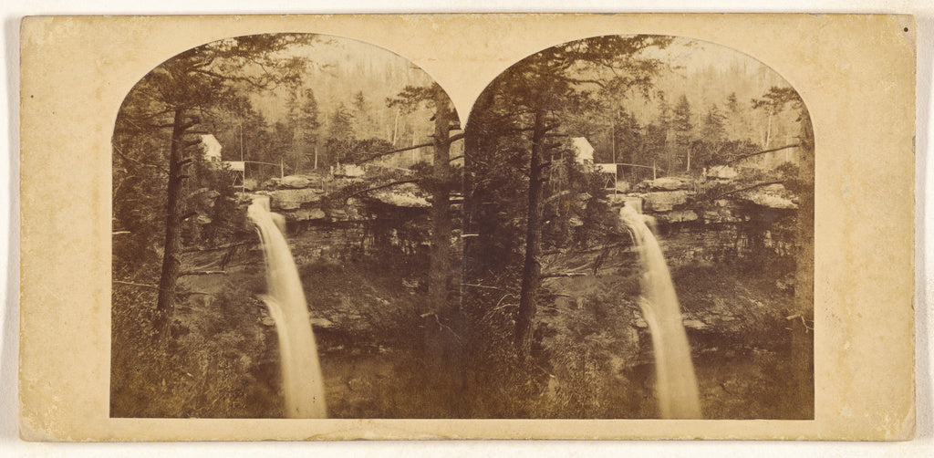 Unknown:Kauterskill Fall, Catskill Mountains., Poster Print Wall Art