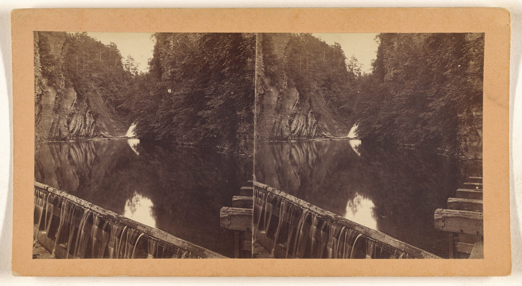 Unknown maker, American:[Fall Creek, Ithaca, N.Y.], Poster Print Wall Art