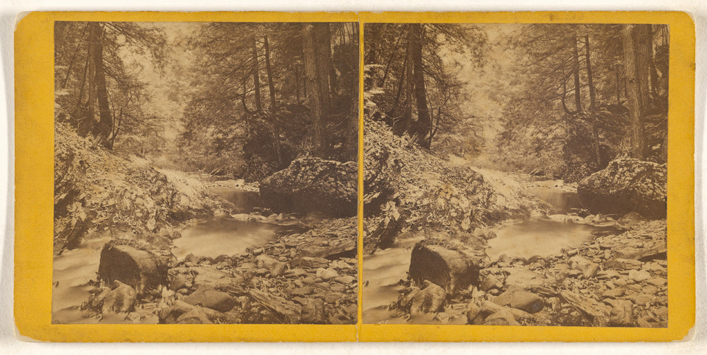 Unknown maker, American:[The Devils Pool, Cresham Creek, Wis, Poster Print Wall Art