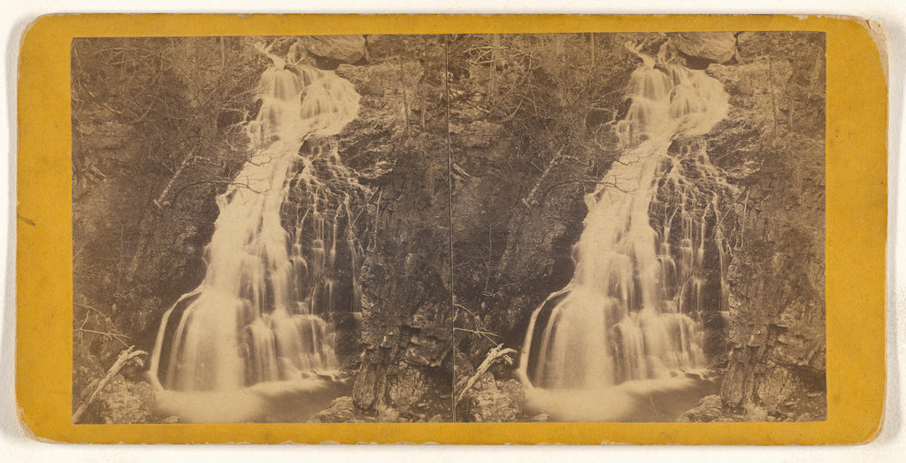 Unknown maker, American:[Crystal Cascade. White Mts.],16x12"(A3)Poster