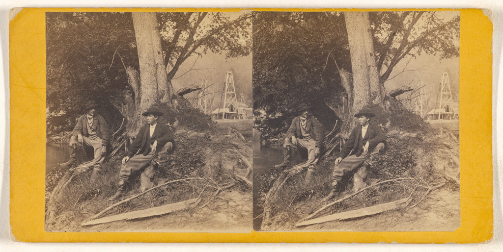 Unknown maker, American:[Thoughts of Home, Oil Creek, Pennsy, Poster Print Wall Art