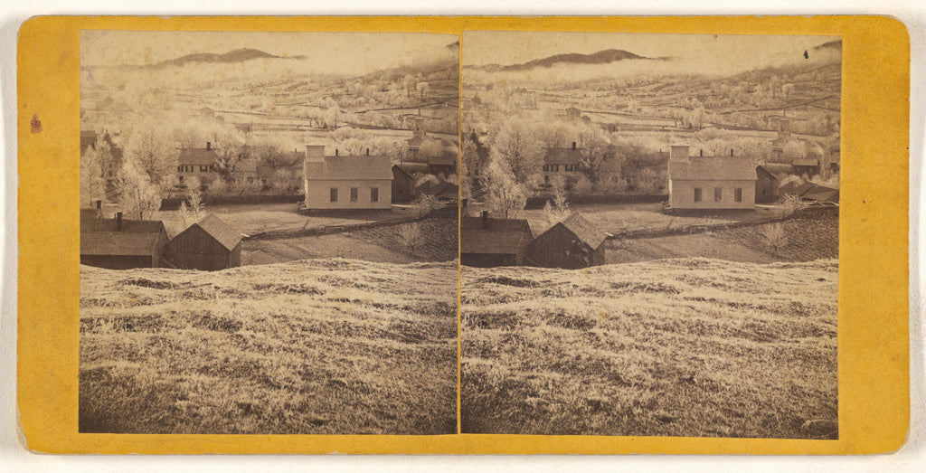 Unknown maker, American:[Frost & Fog, Barnard, Vt.], Poster Print Wall Art