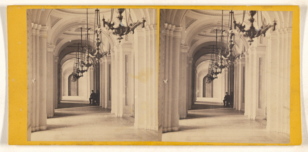 Unknown maker, American:[House Corridor, Washington, D.C.], Poster Print Wall Art