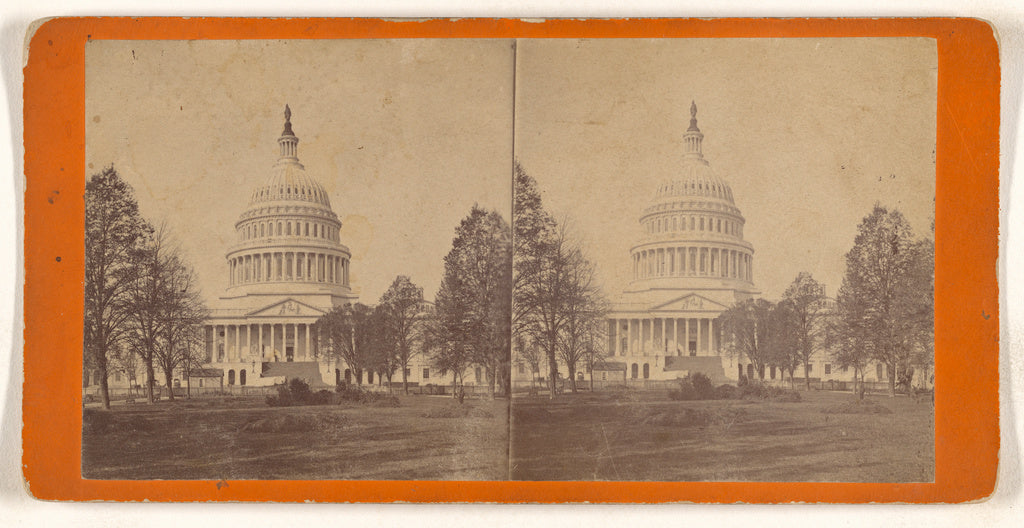 Unknown maker, American:[Capitol, Washington, D.C.], Poster Print Wall Art