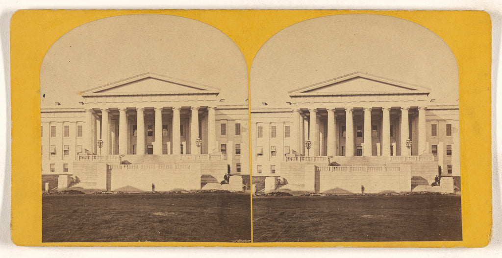 Unknown maker, American:[Patent Offices, Washington, D.C.], Poster Print Wall Art