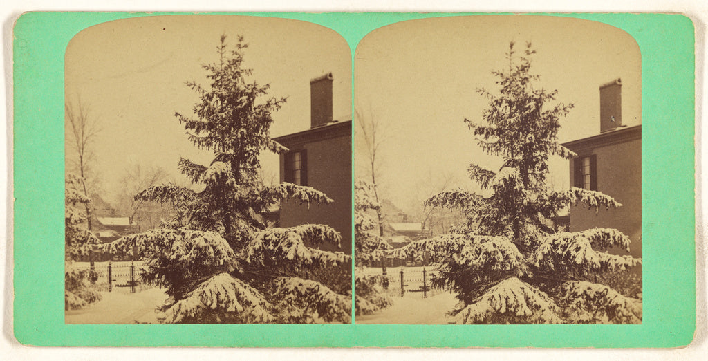 Unknown maker, American:[Snow scene, Milwaukee, Wis.], Poster Print Wall Art