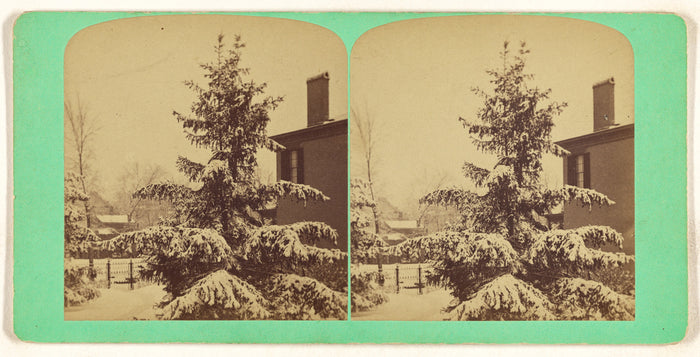 Unknown maker, American:[Snow scene, Milwaukee, Wis.],16x12