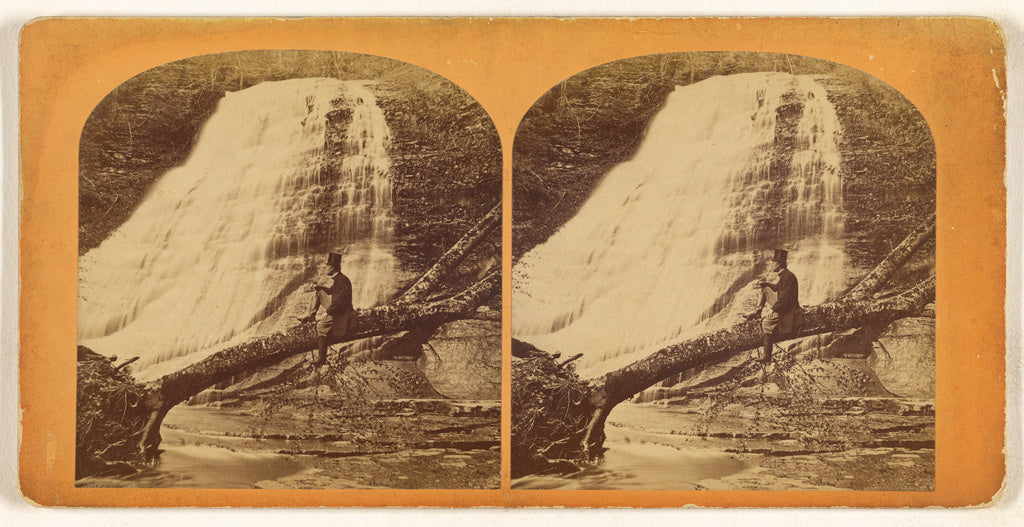 Unknown maker, American:[Pulpit Falls, Cayuga, N.Y.], Poster Print Wall Art