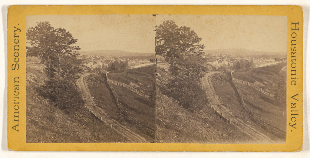 Unknown maker, American:Housatonic Valley., Poster Print Wall Art