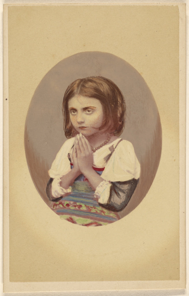 Lorenzo Suscipi:[Little girl praying],16x12