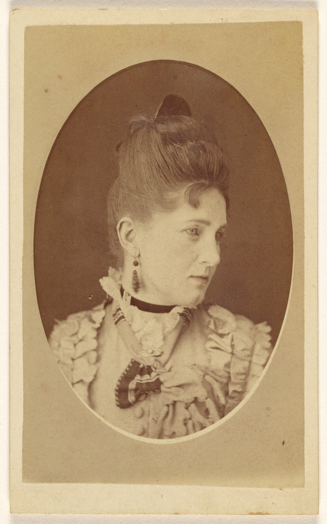 J. J. Abbott:[Woman in three-quarter profile.], Poster Print Wall Art