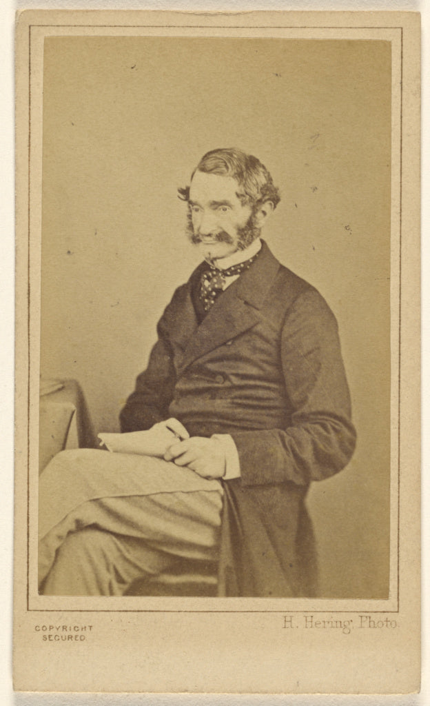 Henry Hering:[Man with moustache and muttonchops, seated],16x12