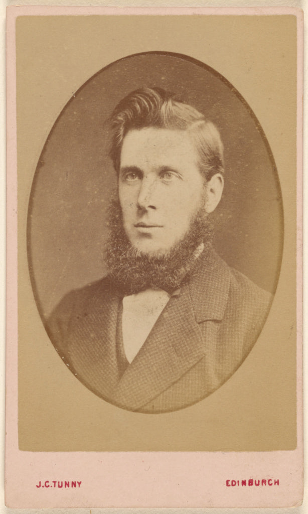 James G. Tunny:[Unidentified bearded man sans moustache, in ,16x12"(A3)Poster