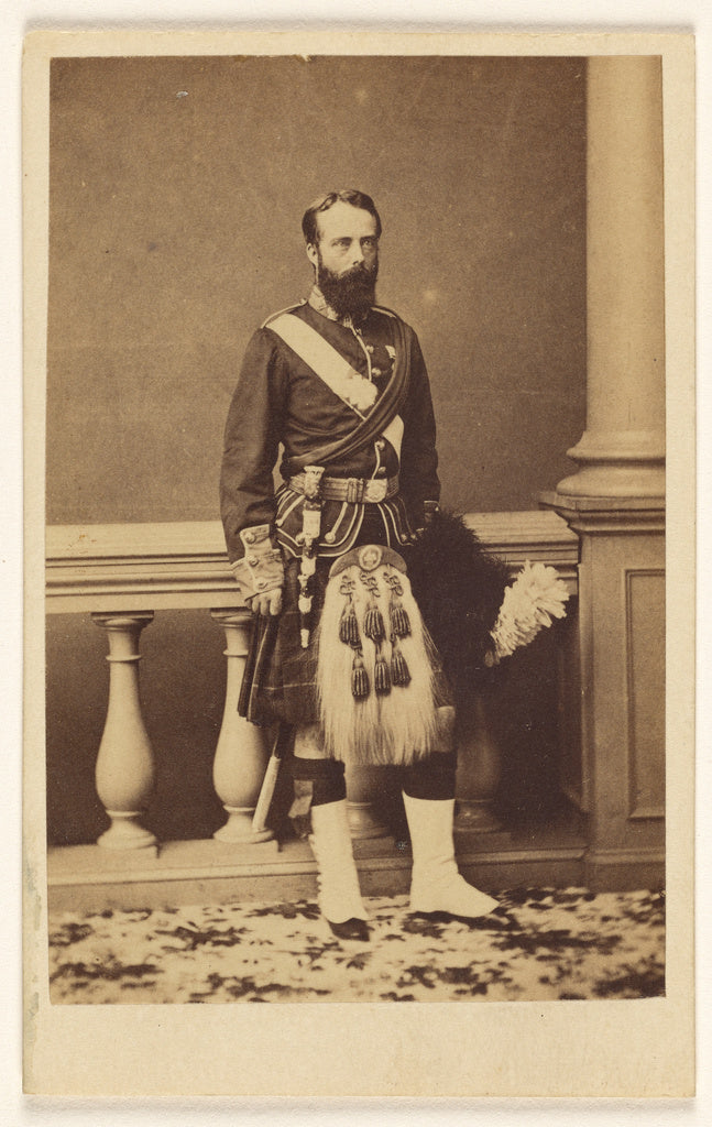 F.W. Baker:[Unidentified bearded man in kilt, standing],16x12"(A3)Poster