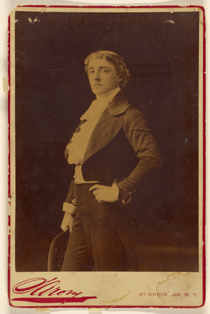 Napoleon Sarony:[Unidentified actor, standing], Poster Print Wall Art