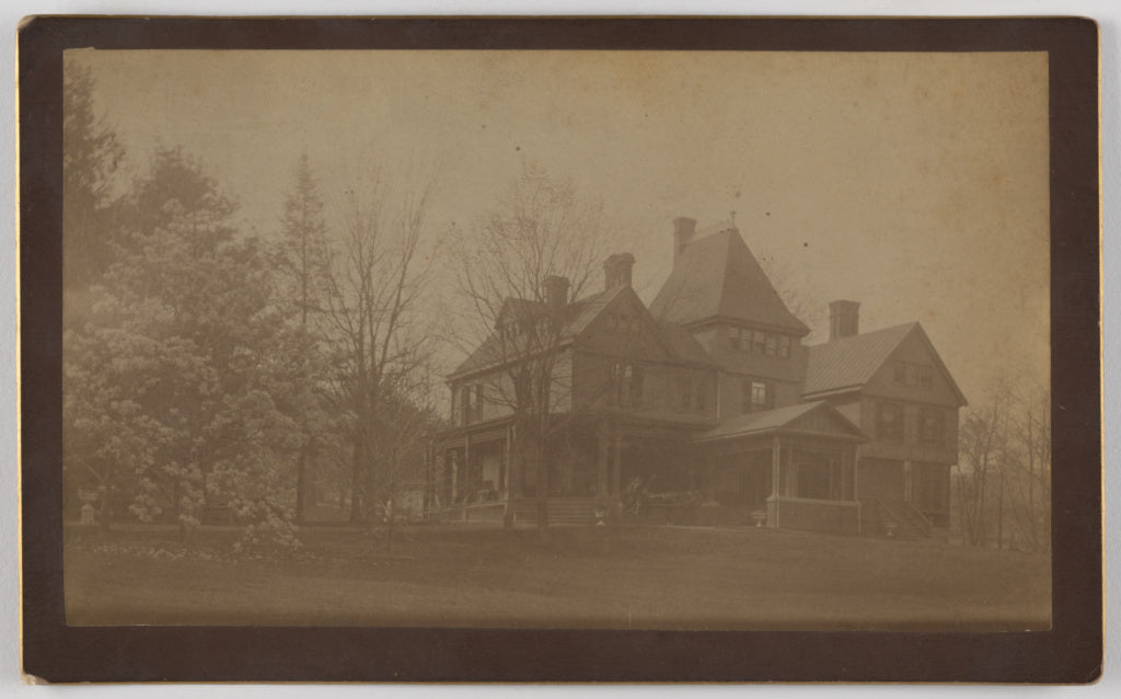 Unknown maker, American:Silverspring [large house], Poster Print Wall Art
