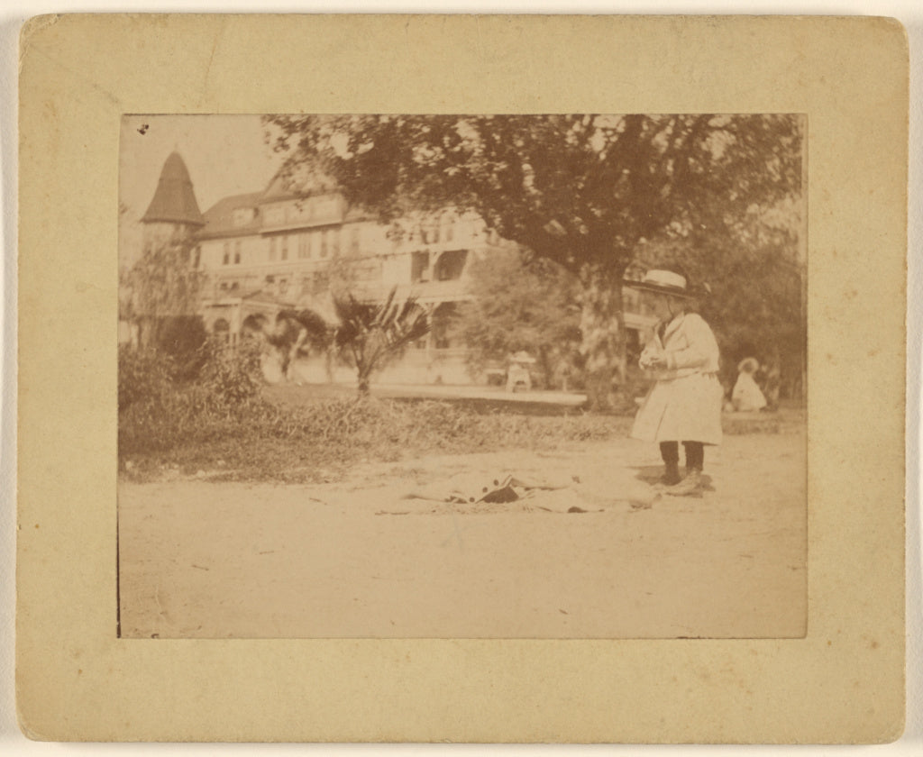 Unknown maker, American:Gregory (baby in distance) San Gabri, Poster Print Wall Art