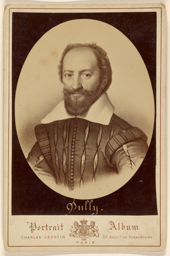 Charles Jacotin:[Copy of an engraving of Sully], Poster Print Wall Art