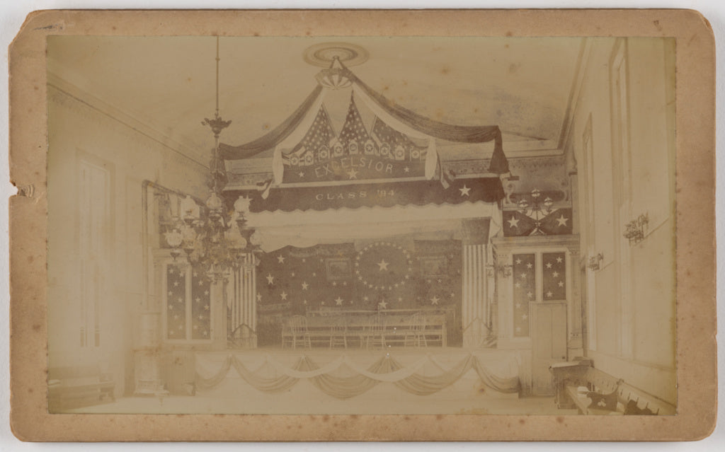 Unknown maker, American:Excelsior. Class '94/[Interior with , Poster Print Wall Art