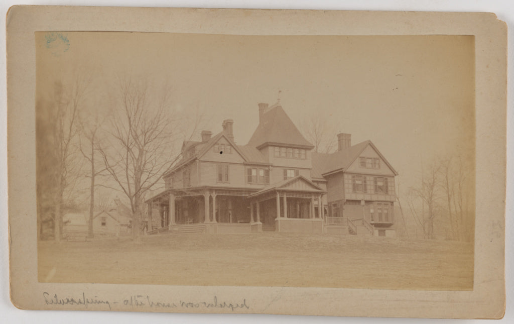 Unknown maker, American:Silverspring - after house was enlar, Poster Print Wall Art