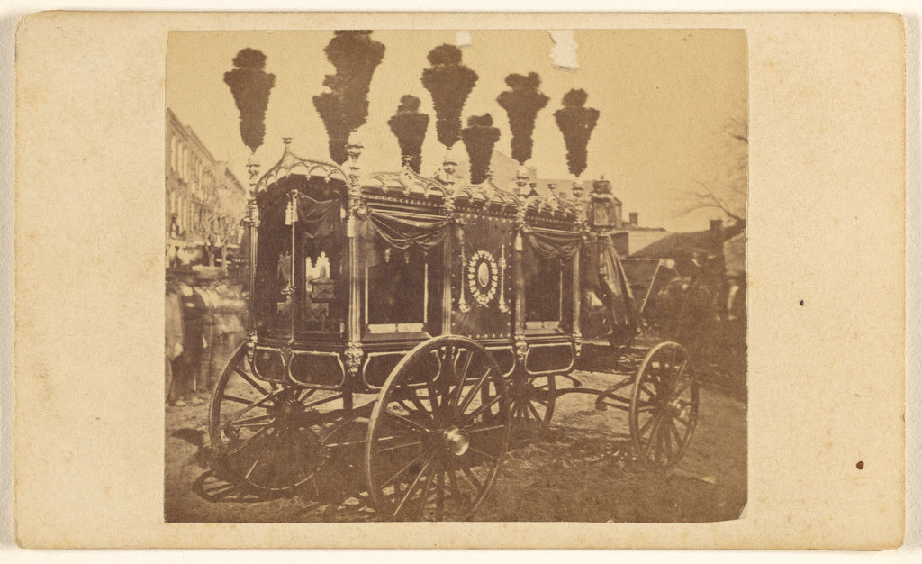 Samuel Montague Fassett:[Abraham Lincoln's Funeral Wagon], Poster Print Wall Art