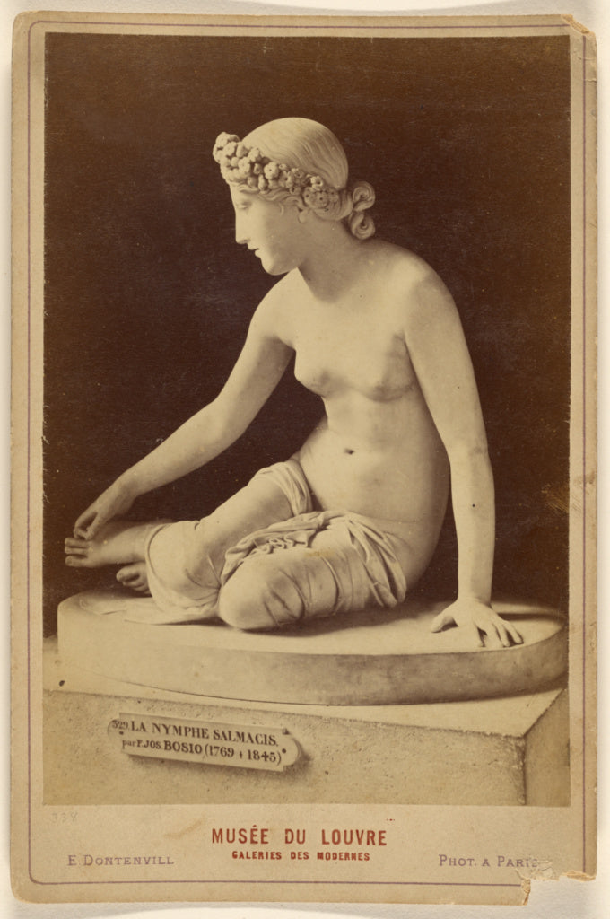 E. Dontenvill:Musee Du Louvre Galeries Des Modernes ["La Nym, Poster Print Wall Art