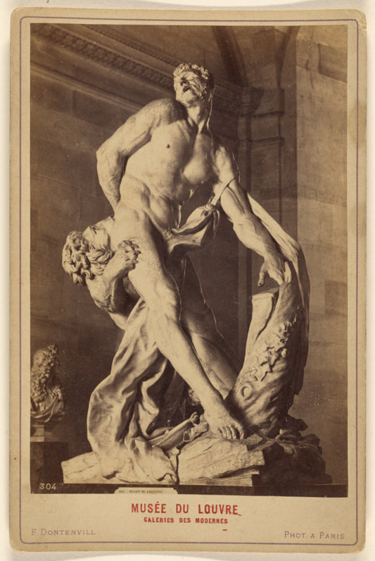 E. Dontenvill:Musee Du Louvre Galeries Des Modernes [Milon D, Poster Print Wall Art
