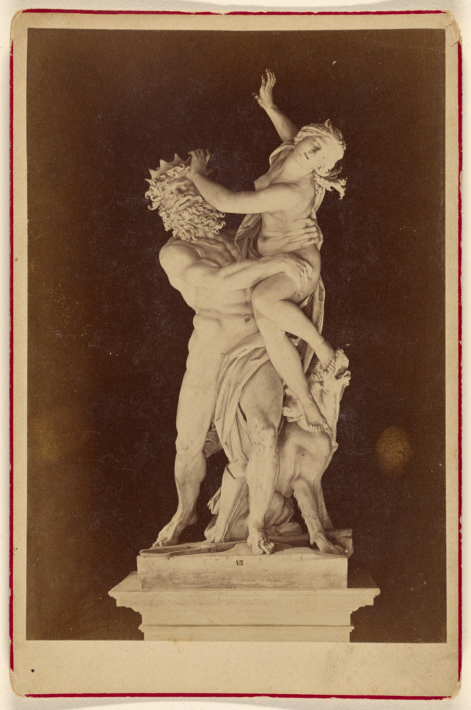 Unknown:[The Rape of Proserpina by Bernini], Poster Print Wall Art