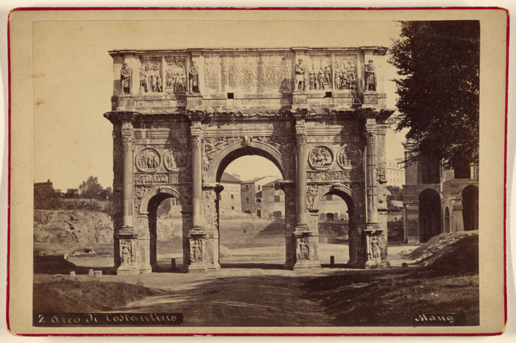 Michele Mang:Arco di Costantino, Poster Print Wall Art