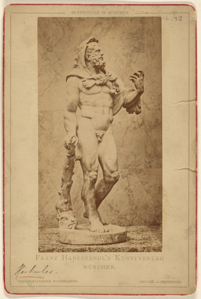 Franz S. Hanfstaengl:[Herkules], Poster Print Wall Art