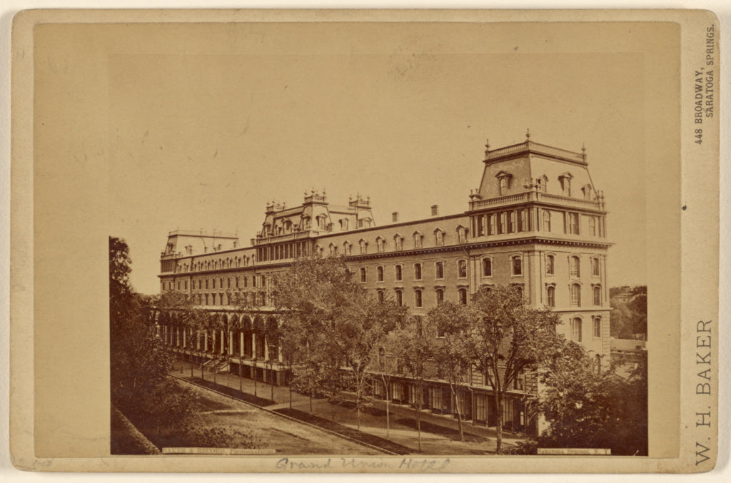 Baker & Record:Grand Union Hotel [at Saratoga Springs, N.Y.],16x12"(A3)Poster