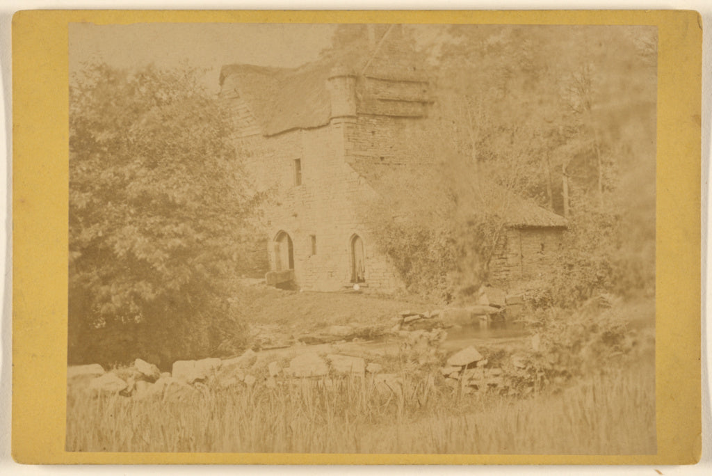 Frederick S. DellenbaughAttributed to:[Old Mill near Pont Av, Poster Print Wall Art