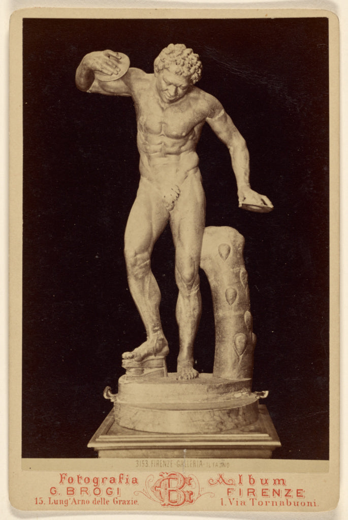 Giacomo Brogi:Firenze. Galleria Il Faund., Poster Print Wall Art