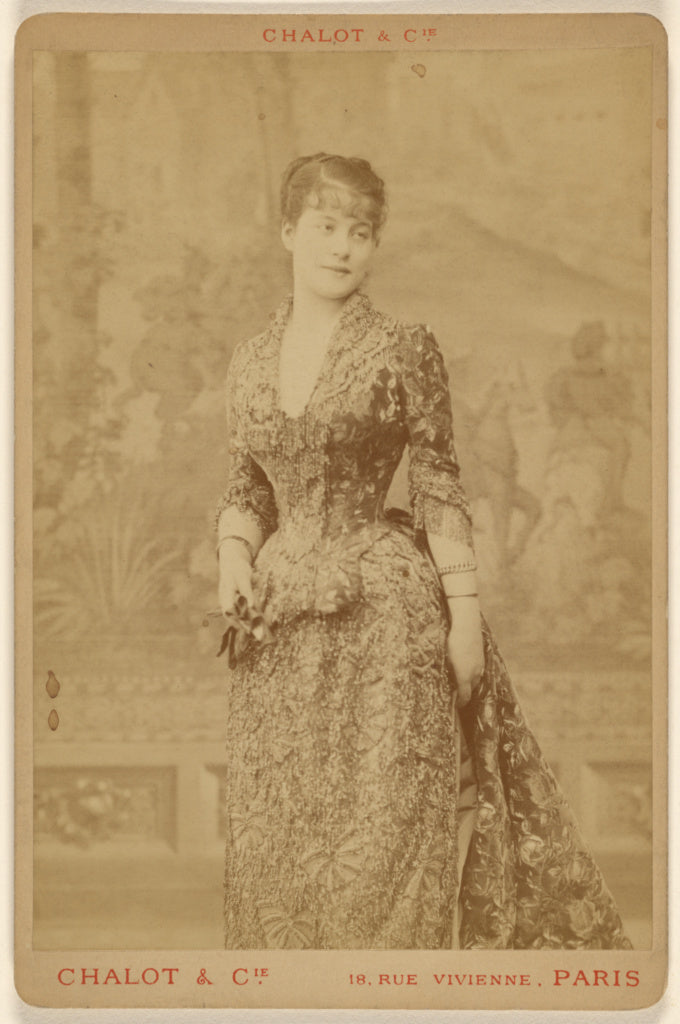 I. Chalot:[Brandes dans Diane de Lys de Dumas-fils 3e acte], Poster Print Wall Art