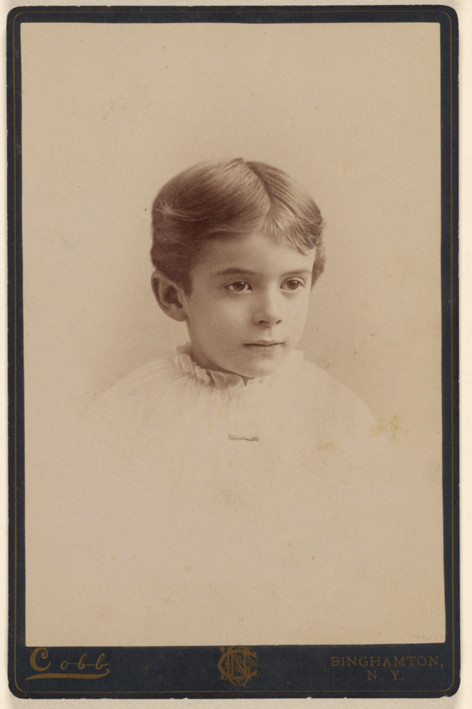 N.G. Cobb:[Unidentified little boy, in vignette-style],16x12"(A3)Poster