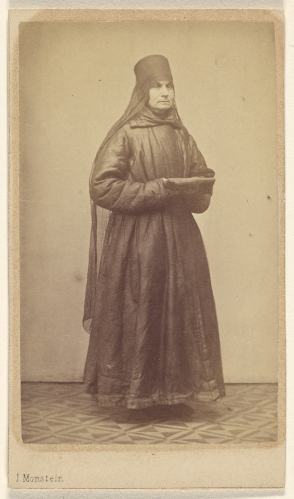 J. Monstein:[Russian Nun], Poster Print Wall Art