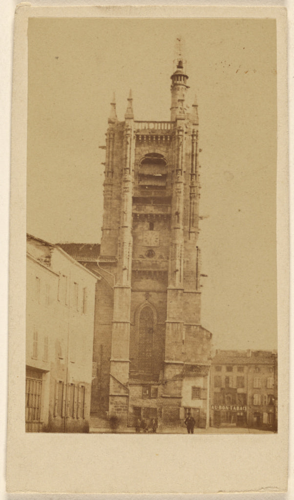 Unknown maker, French:[Cathedrale et Blois, France],16x12"(A3)Poster
