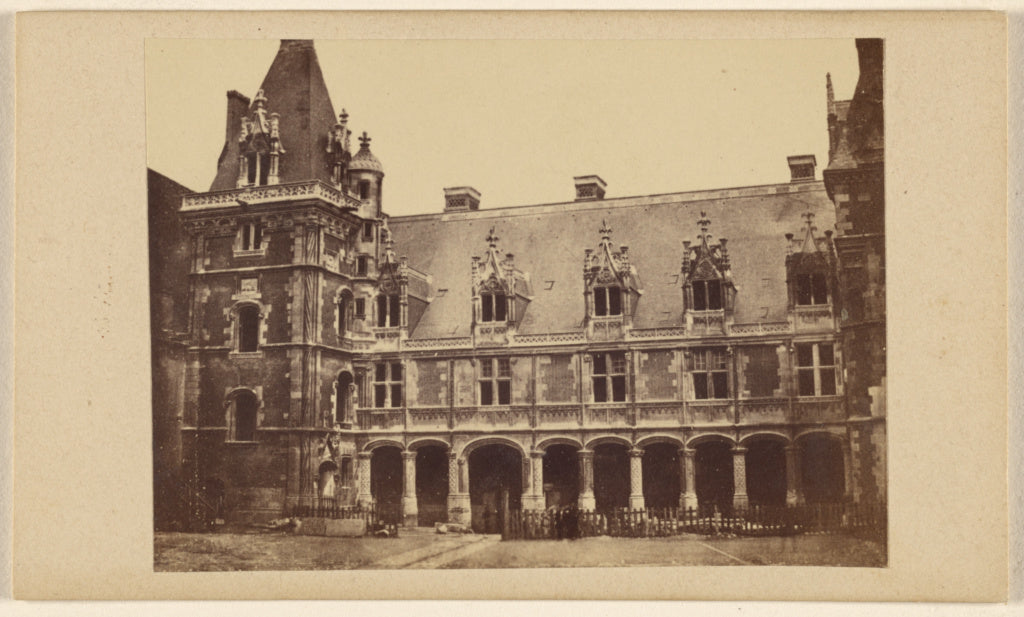 Unknown maker, French:[Chateau de Blois, France], Poster Print Wall Art